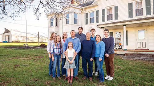 Fritz family group photo