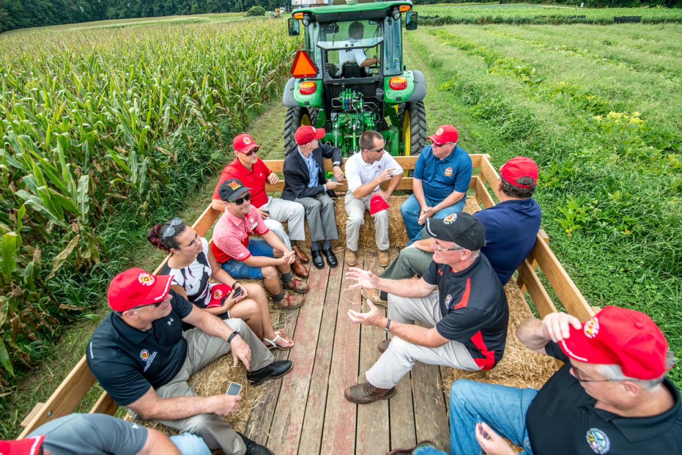 Field day at a MAES location