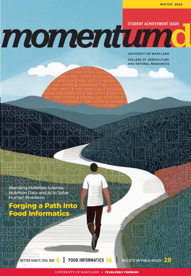Momentum winter 2025 cover photo graphic